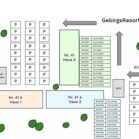 Daire Gebirgsresort Winterberg